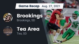 Recap: Brookings  vs. Tea Area  2021