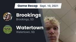 Recap: Brookings  vs. Watertown  2021