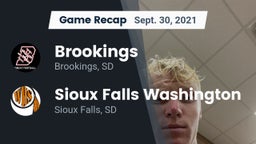 Recap: Brookings  vs. Sioux Falls Washington  2021