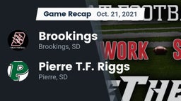 Recap: Brookings  vs. Pierre T.F. Riggs  2021