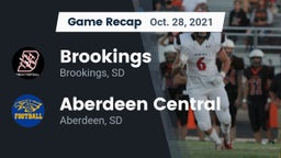 Recap: Brookings  vs. Aberdeen Central  2021