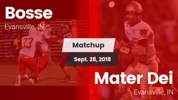 Matchup: Bosse vs. Mater Dei  2018