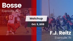 Matchup: Bosse vs. F.J. Reitz  2018