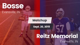Matchup: Bosse vs. Reitz Memorial  2019