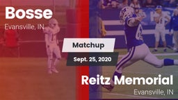 Matchup: Bosse vs. Reitz Memorial  2020