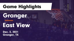 Granger  vs East View Game Highlights - Dec. 3, 2021