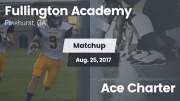 Matchup: Fullington Academy vs. Ace Charter 2017