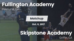 Matchup: Fullington Academy vs. Skipstone Academy  2017