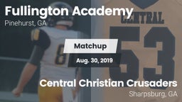 Matchup: Fullington Academy vs. Central Christian Crusaders 2019