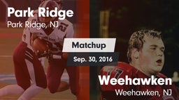 Matchup: Park Ridge vs. Weehawken  2016