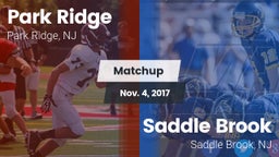 Matchup: Park Ridge vs. Saddle Brook  2017