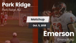 Matchup: Park Ridge vs. Emerson  2018