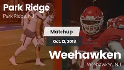 Matchup: Park Ridge vs. Weehawken  2018