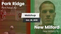 Matchup: Park Ridge vs. New Milford  2018