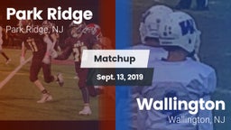 Matchup: Park Ridge vs. Wallington  2019