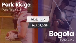 Matchup: Park Ridge vs. Bogota  2019