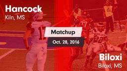 Matchup: Hancock vs. Biloxi  2016