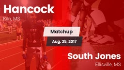 Matchup: Hancock vs. South Jones  2017