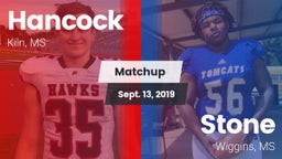 Matchup: Hancock vs. Stone  2019