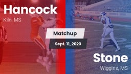 Matchup: Hancock vs. Stone  2020