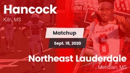 Matchup: Hancock vs. Northeast Lauderdale  2020