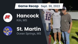 Recap: Hancock  vs. St. Martin  2022