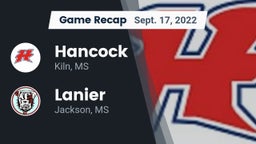 Recap: Hancock  vs. Lanier  2022