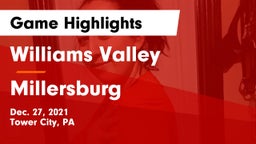 Williams Valley  vs Millersburg  Game Highlights - Dec. 27, 2021