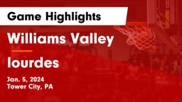 Williams Valley  vs lourdes Game Highlights - Jan. 5, 2024