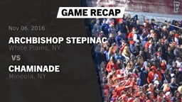Recap: Archbishop Stepinac  vs. Chaminade  2016