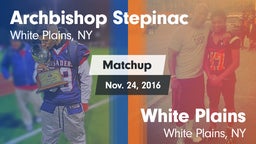 Matchup: Archbishop Stepinac vs. White Plains  2016