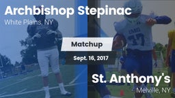 Matchup: Archbishop Stepinac vs. St. Anthony's  2017