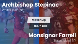 Matchup: Archbishop Stepinac vs. Monsignor Farrell  2017