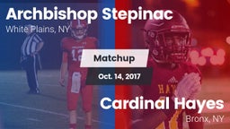 Matchup: Archbishop Stepinac vs. Cardinal Hayes  2017