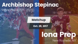 Matchup: Archbishop Stepinac vs. Iona Prep  2017