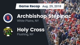 Recap: Archbishop Stepinac  vs. Holy Cross  2018