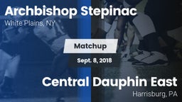 Matchup: Archbishop Stepinac vs. Central Dauphin East  2018