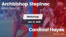 Matchup: Archbishop Stepinac vs. Cardinal Hayes  2018