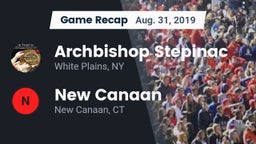 Recap: Archbishop Stepinac  vs. New Canaan  2019