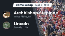 Recap: Archbishop Stepinac  vs. Lincoln  2019