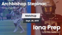 Matchup: Archbishop Stepinac vs. Iona Prep  2019