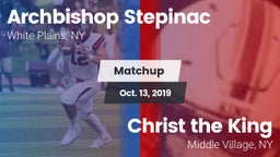 Matchup: Archbishop Stepinac vs. Christ the King  2019