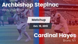 Matchup: Archbishop Stepinac vs. Cardinal Hayes  2019