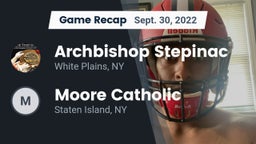 Recap: Archbishop Stepinac  vs. Moore Catholic  2022
