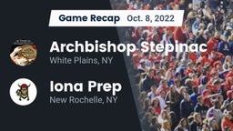 Recap: Archbishop Stepinac  vs. Iona Prep  2022