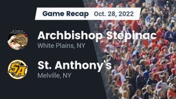 Recap: Archbishop Stepinac  vs. St. Anthony's  2022