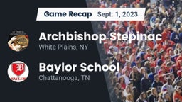 Recap: Archbishop Stepinac  vs. Baylor School 2023