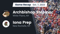 Recap: Archbishop Stepinac  vs. Iona Prep  2023