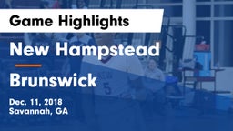 New Hampstead  vs Brunswick  Game Highlights - Dec. 11, 2018