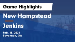 New Hampstead  vs Jenkins  Game Highlights - Feb. 15, 2021